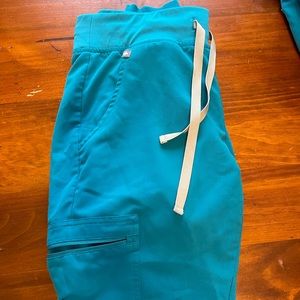 Teal FIGS Jogger Small Petite
